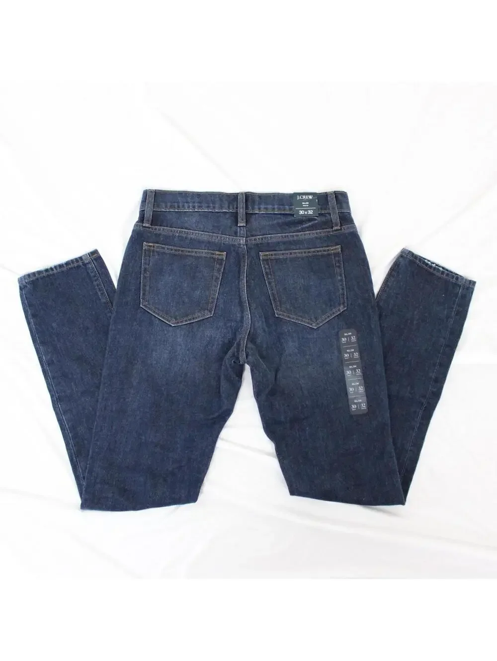 NWT J.Crew dark blue slim rigid denim jeans size 30